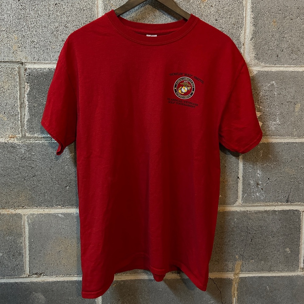 Marine Corps League Tee - Gildan Ultra Cotton - Size L